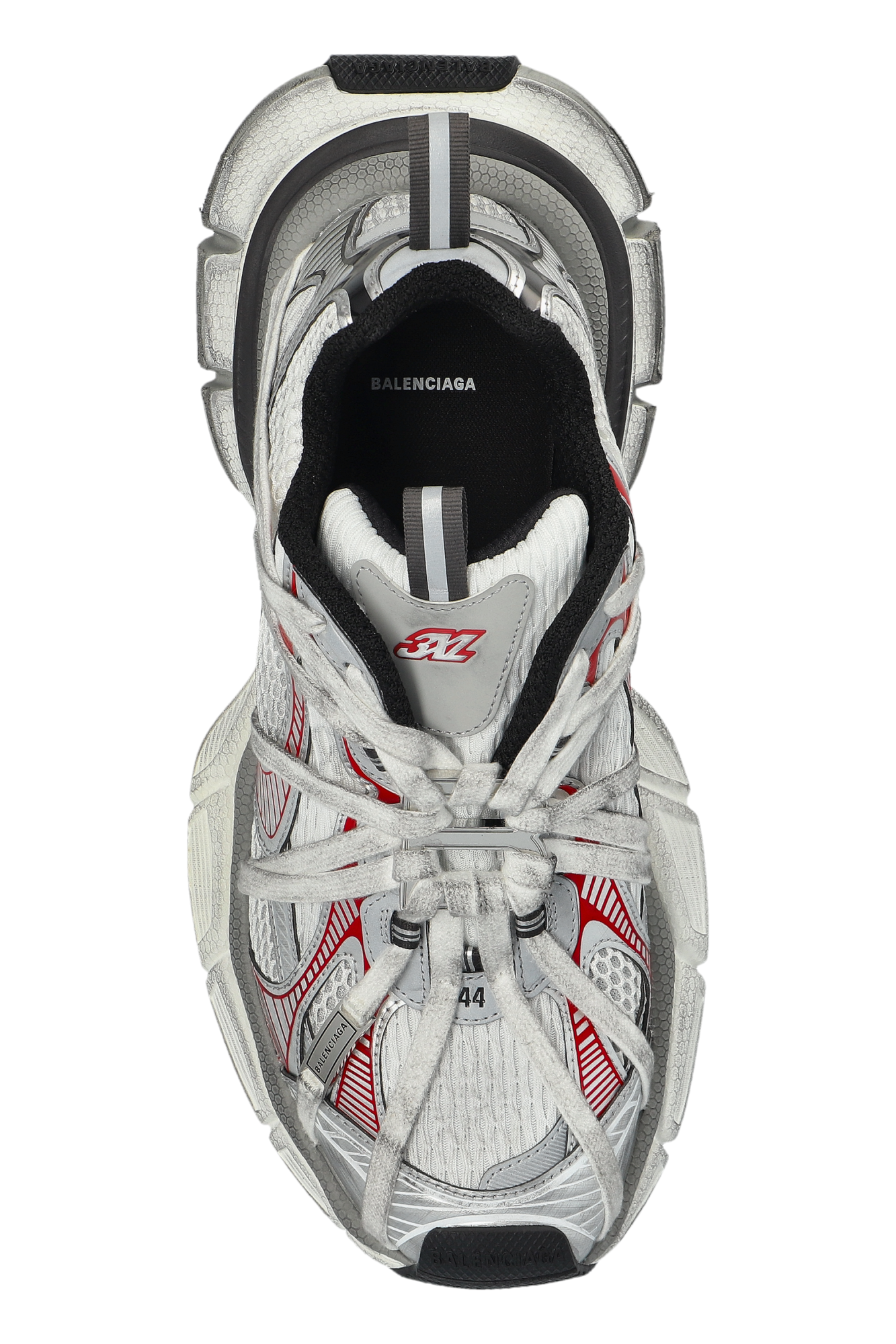 Grey '3XL Extreme Laces' sports shoes Balenciaga - Vitkac France